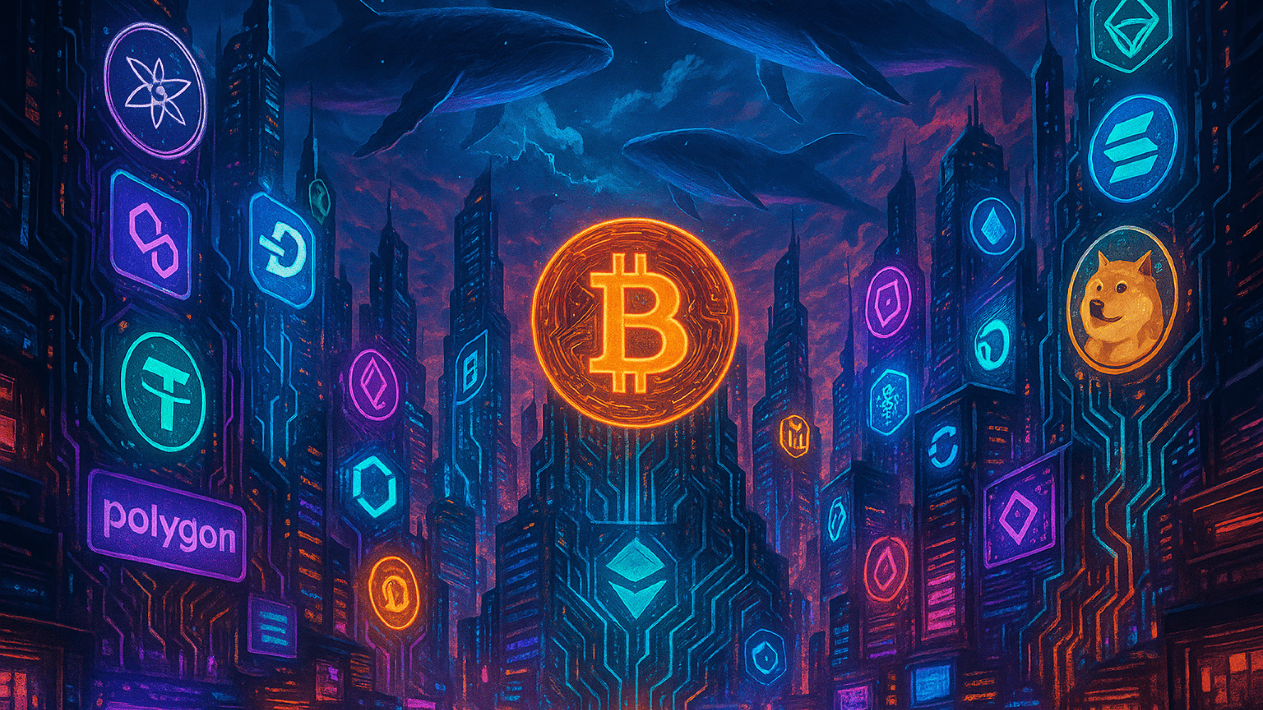 Descubra as 10 criptomoedas que estão sendo monitoradas por grandes investidores enquanto o Bitcoin busca reação no mercado em junho.