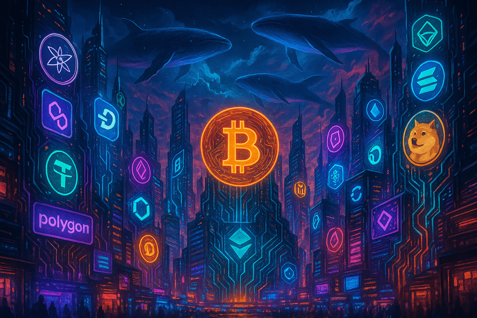 Descubra as 10 criptomoedas que estão sendo monitoradas por grandes investidores enquanto o Bitcoin busca reação no mercado em junho.
